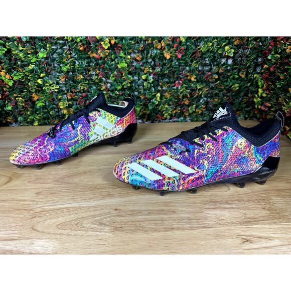 Adidas Adizero Texas 5 Star 7.0 7v7 Football Cleats Shoes DA9171 Multicolor‎ 13 - Picture 3 of 10